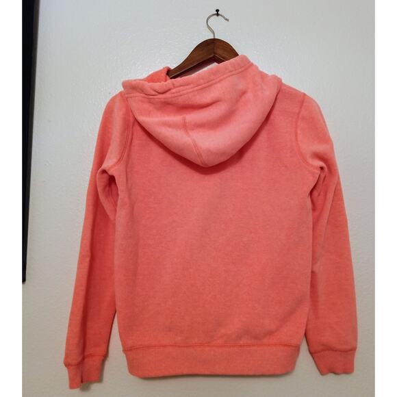 Y2K '14 American Eagle Outfitters Soft Hoodie Women’s Pullover Neon Pink SZ S - Picture 4 of 9